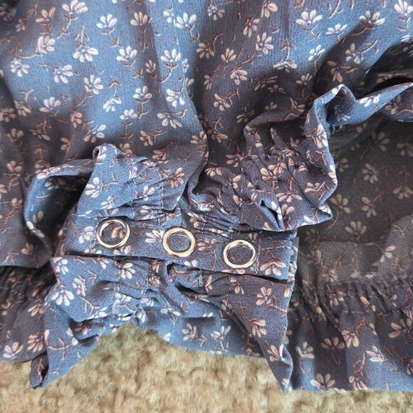 Bailey’s Blossoms Set Of 2 Rompers Size 9-12 Months - Picture 10 of 11